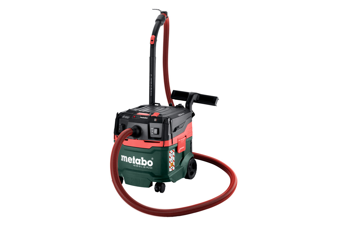 Metabo 602072850 AS 36-18 L 20 PC-CC Accu All-purpose vacuum cleaner L-class 36V excl. batteries and charger