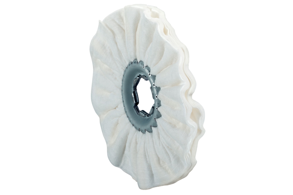 Metabo Accessories 623509000 Fleece polishing rings soft 100x10 mm 8 pieces for SE12-115 and S18LTX