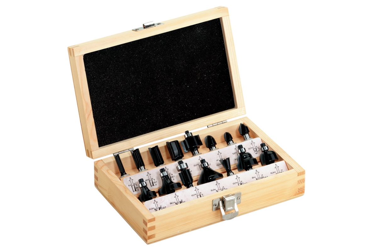 Metabo Accessories 631039000 Router assortment SP", 15-piece