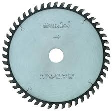 Metabo Accessories 628041000 HM Saw Blade Precision Cut HW/CT 216X30, 48 WZ 5° NEG.