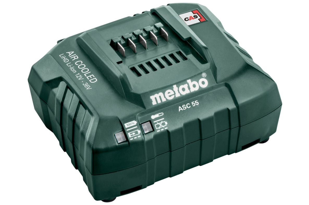 Metabo Accessories 627044000 ASC 55 Battery charger 12-36V "Air-Cooled"