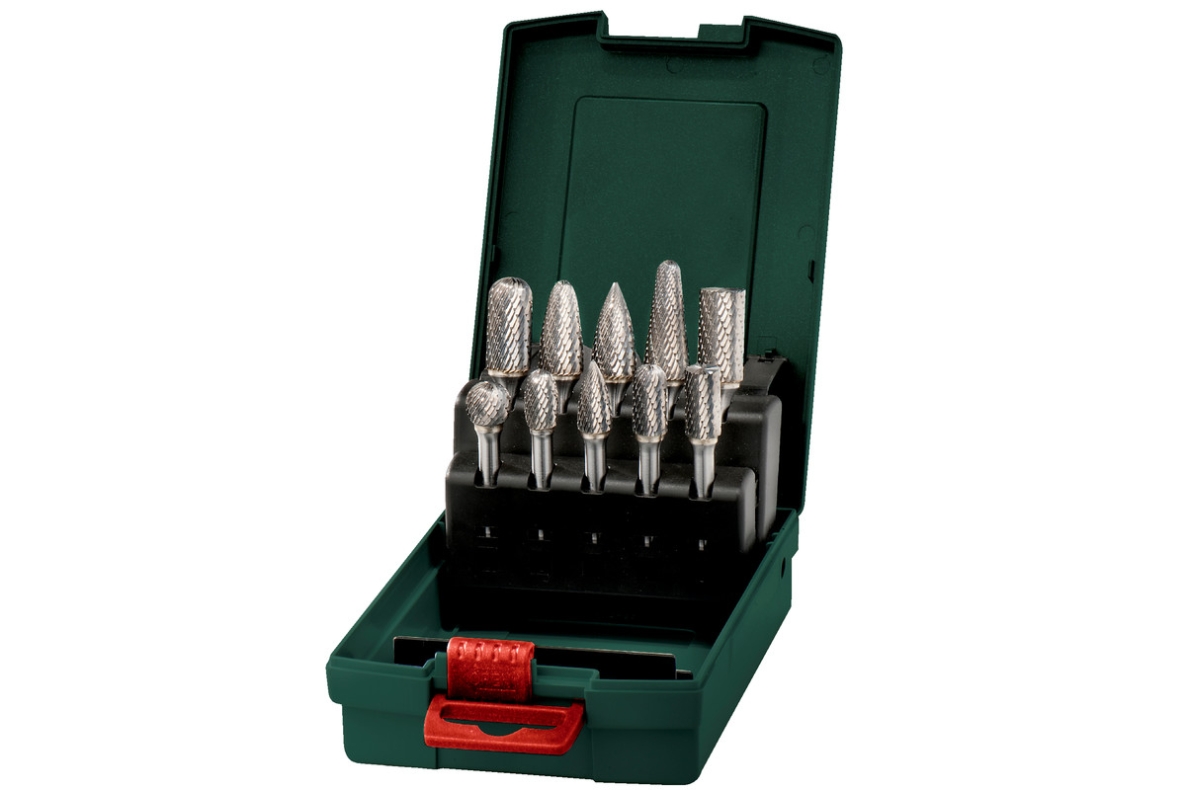 Metabo Accessories 628404000 HM milling set, 10-piece