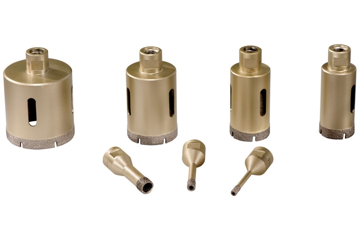 Metabo Accessories 628317000 Set of tile diamond drilling crowns dry