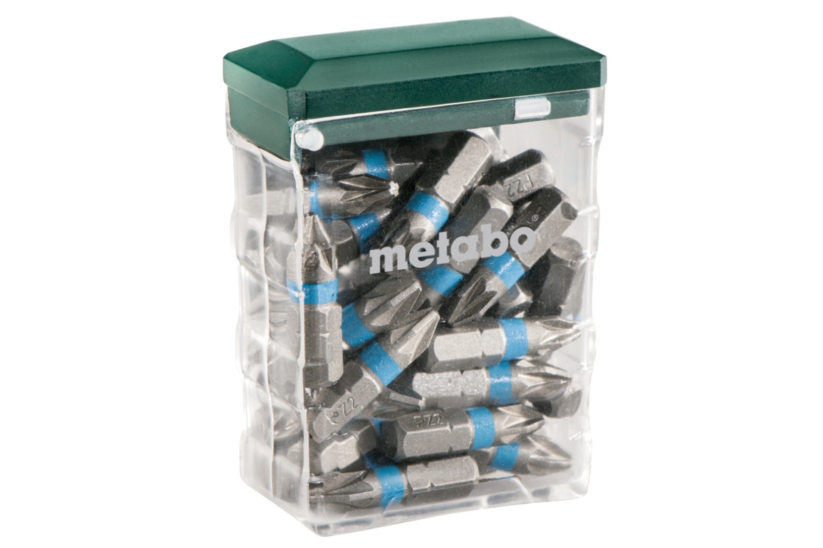 Metabo Accessories 626711000 Bit box PZ 2, SP", 25-piece