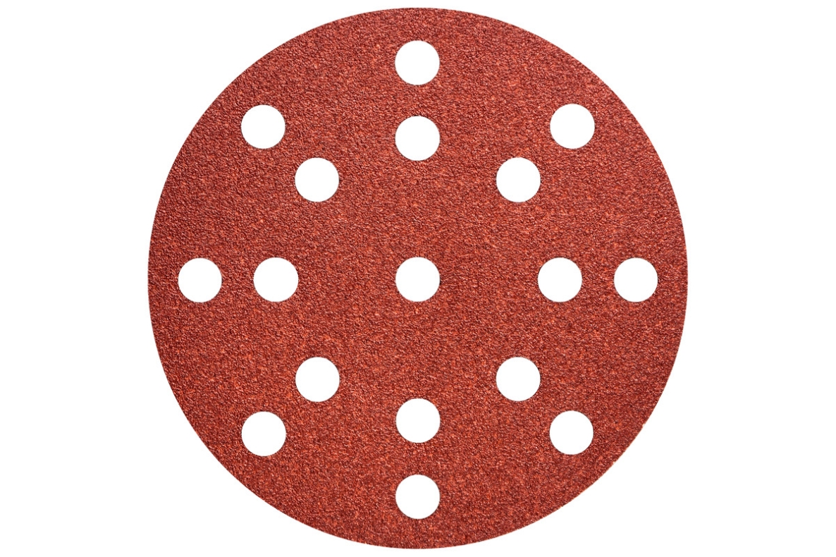 Metabo Accessories 626855000 50 adhesive sanding sheets 125 mm, P320, H+M, multi-perforation"