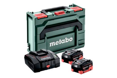 Metabo Accessories 685304000 Battery Pack 2 x 18V LiHD 10Ah + 1 x Charger ASC 290 in Metabox 145