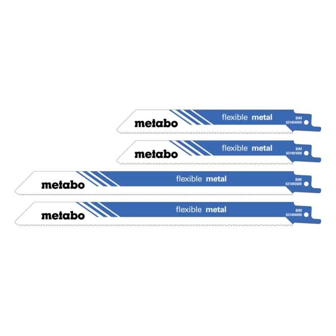 Metabo Accessories 628534000 20-Piece Metal Reciprocating Saw Blade Set