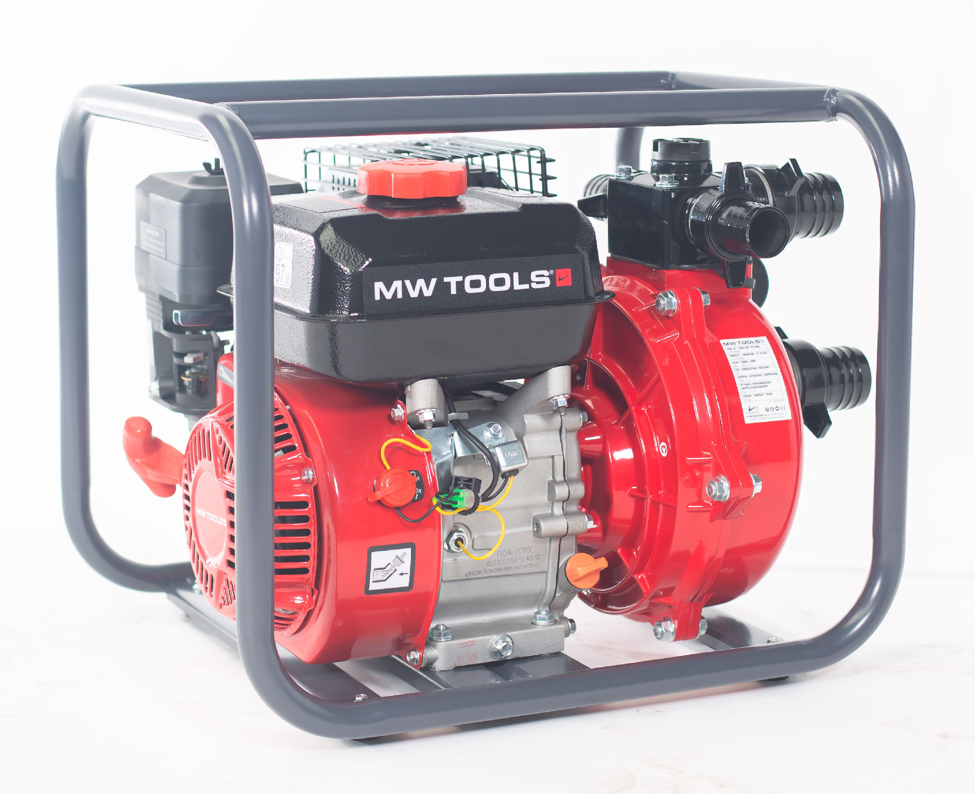 Metal Works 724562266 WP1800P High Pressure Water Pump 2. - 18,000l/h - 7hp gasoline