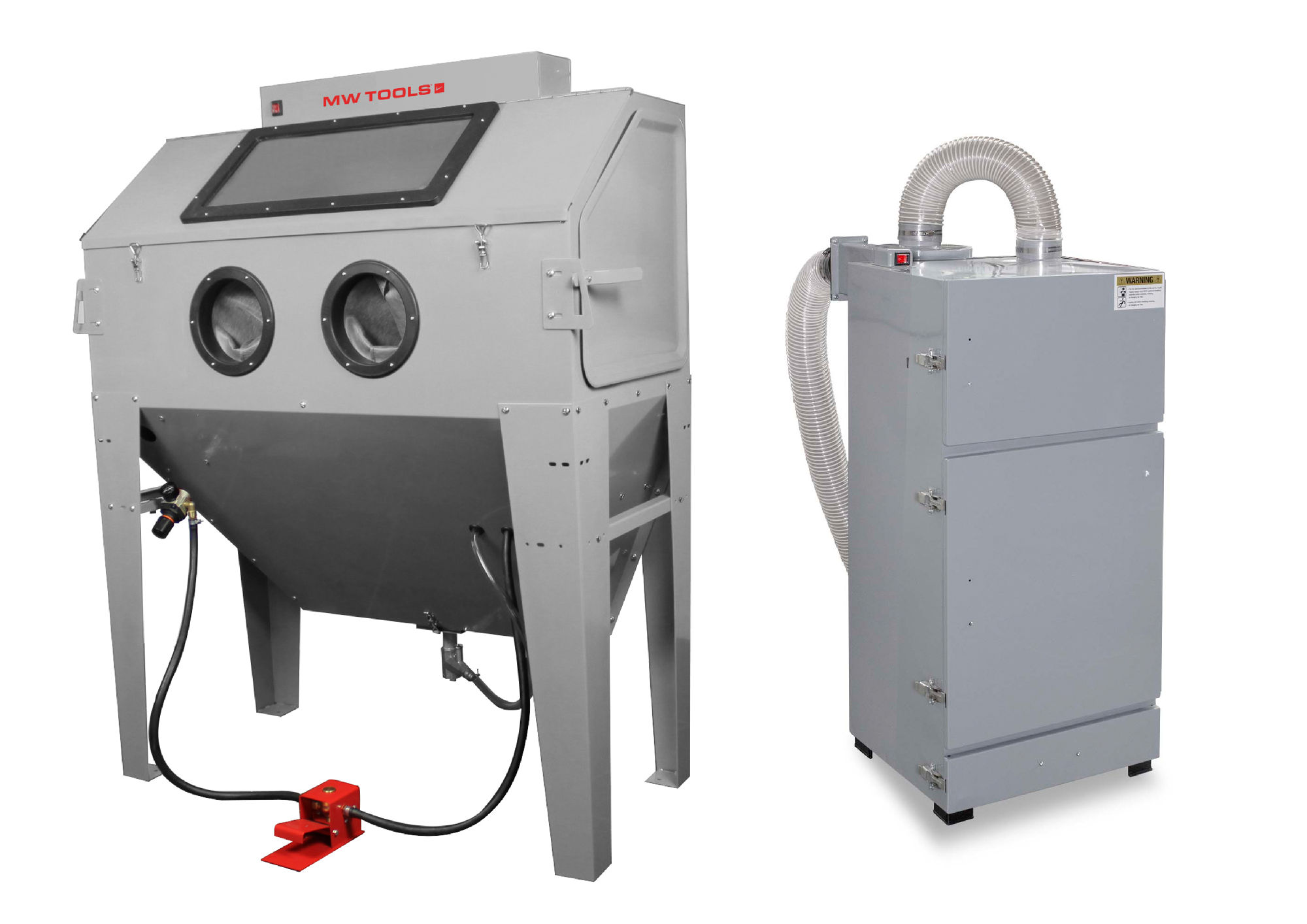 Metal Works 754751431 CAT420FC Sandblasting booth with cartridge filter 420L