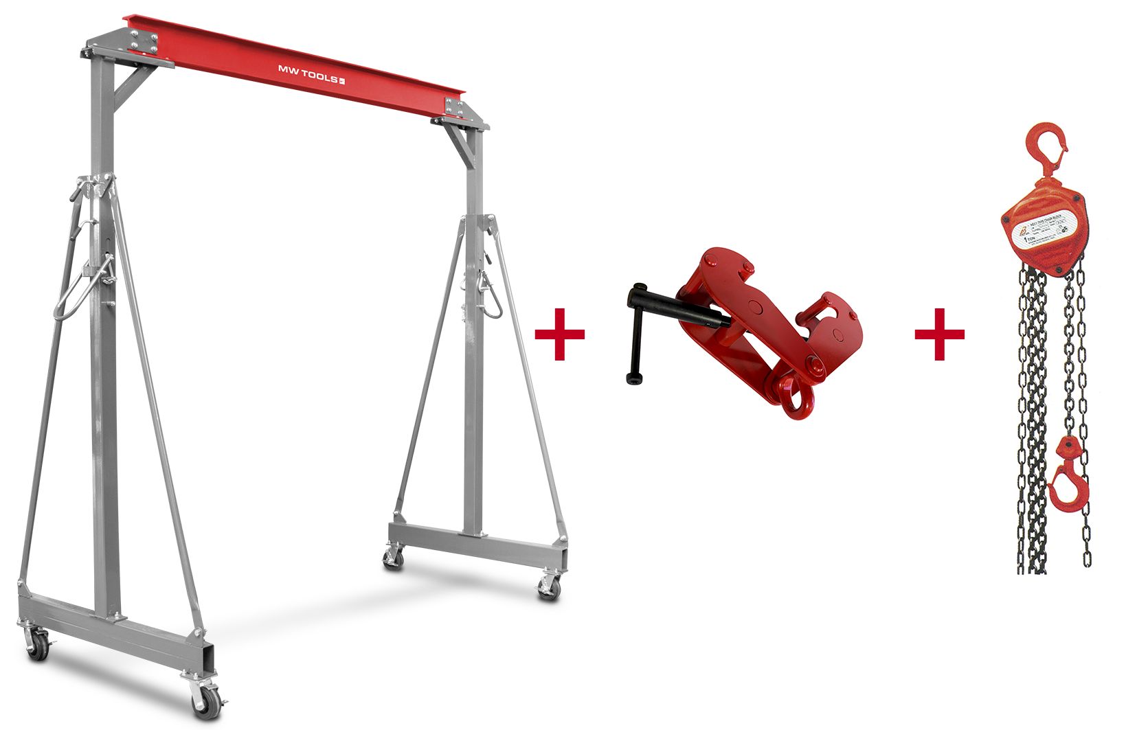 Metal Works 729840091 PTLK1-SET1000C Pack 1000kg man. chain: PTLK1 + BKL2 + HNSJ1060