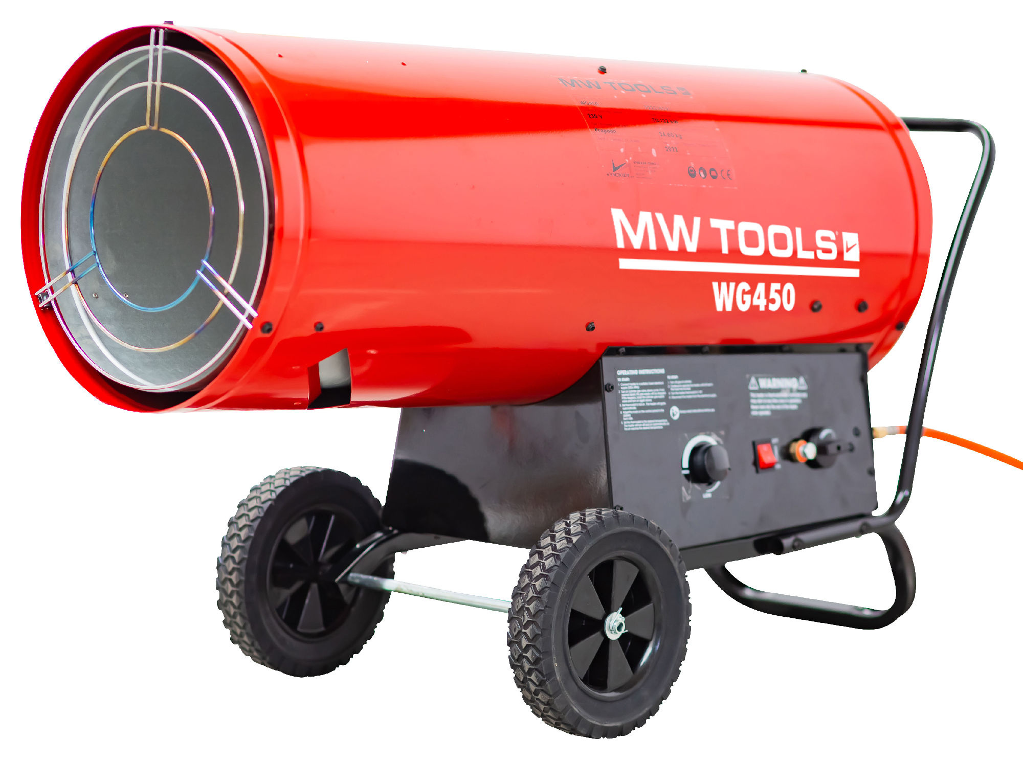 Metal Works 722316591 WG450 Hot air blower on propane gas 70-132kW with thermostat