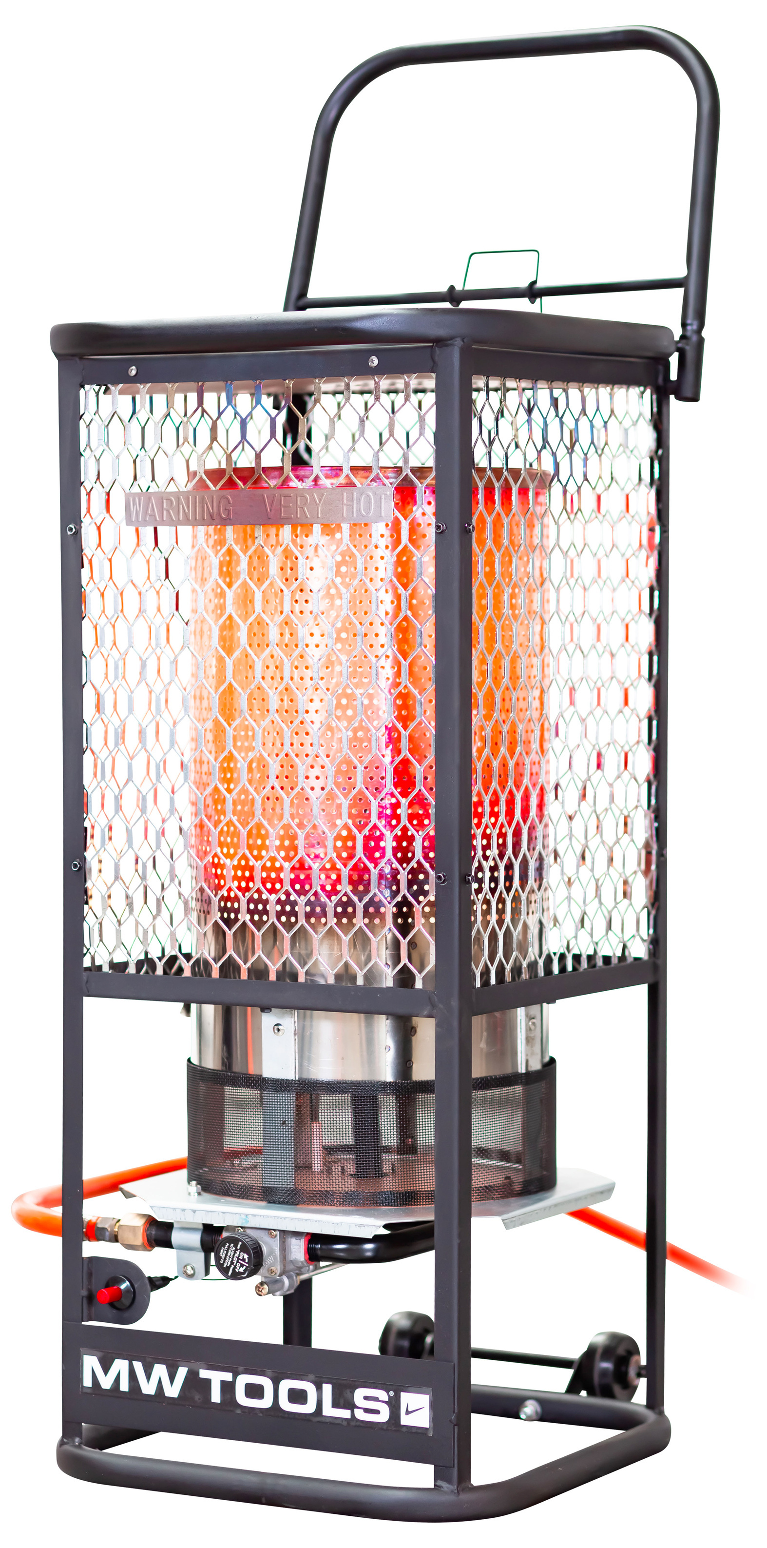 Metal Works 722316593 WG120I Infrared gas radiator 36kW 360° radiant heat