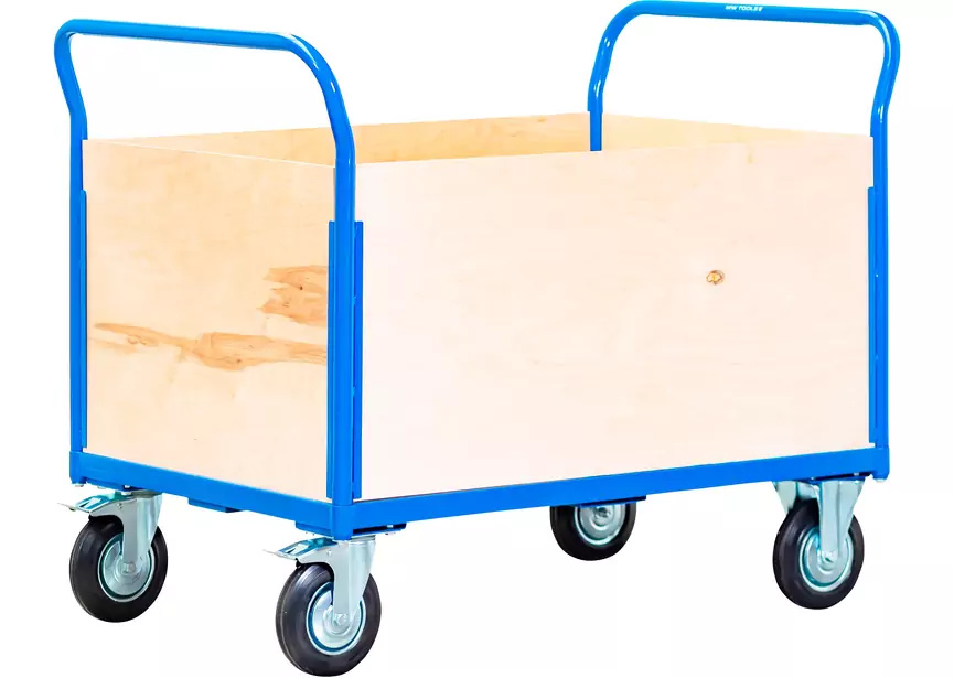 Metal Works 758623141 SH50124 Transport trolley large 4 walls 500kg 1200x800 mm