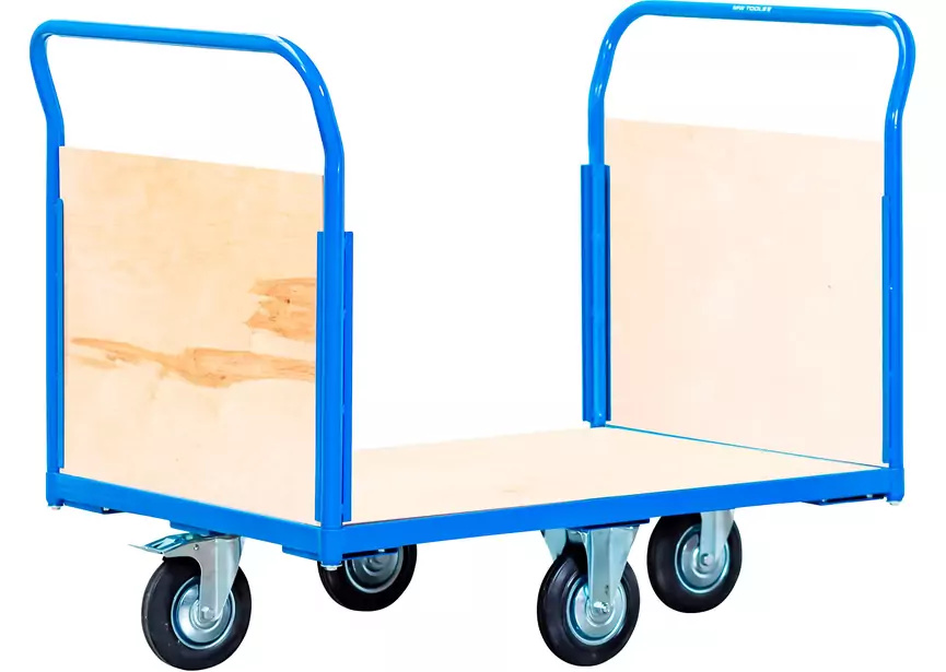 Metal Works 758623143 SH50102W Transport trolley 360° 2 end walls 500kg 1000x700 mm