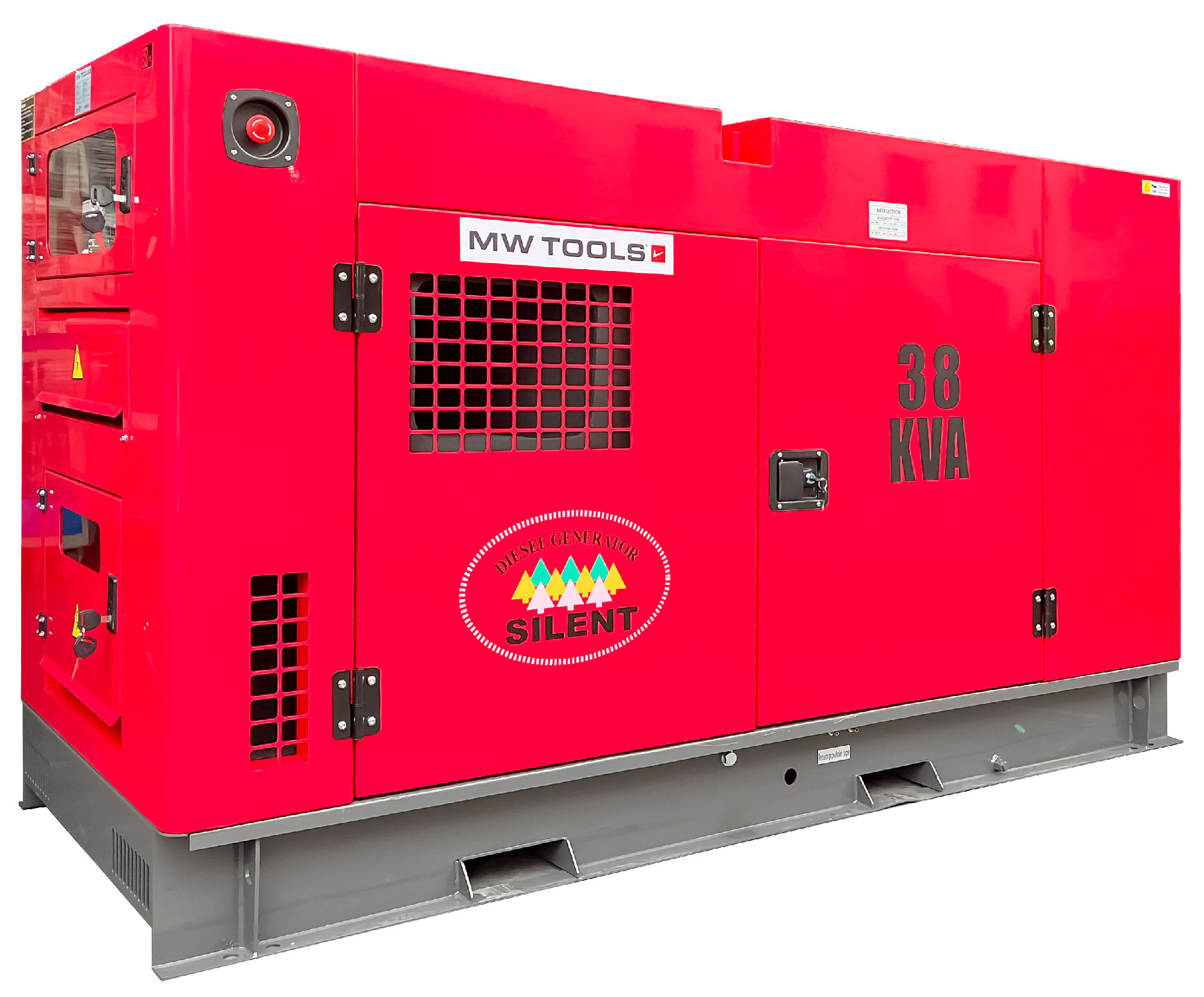 Metal Works 724562236 DG380E Diesel generator 38kVA 1X230V+3X400V 5-pole