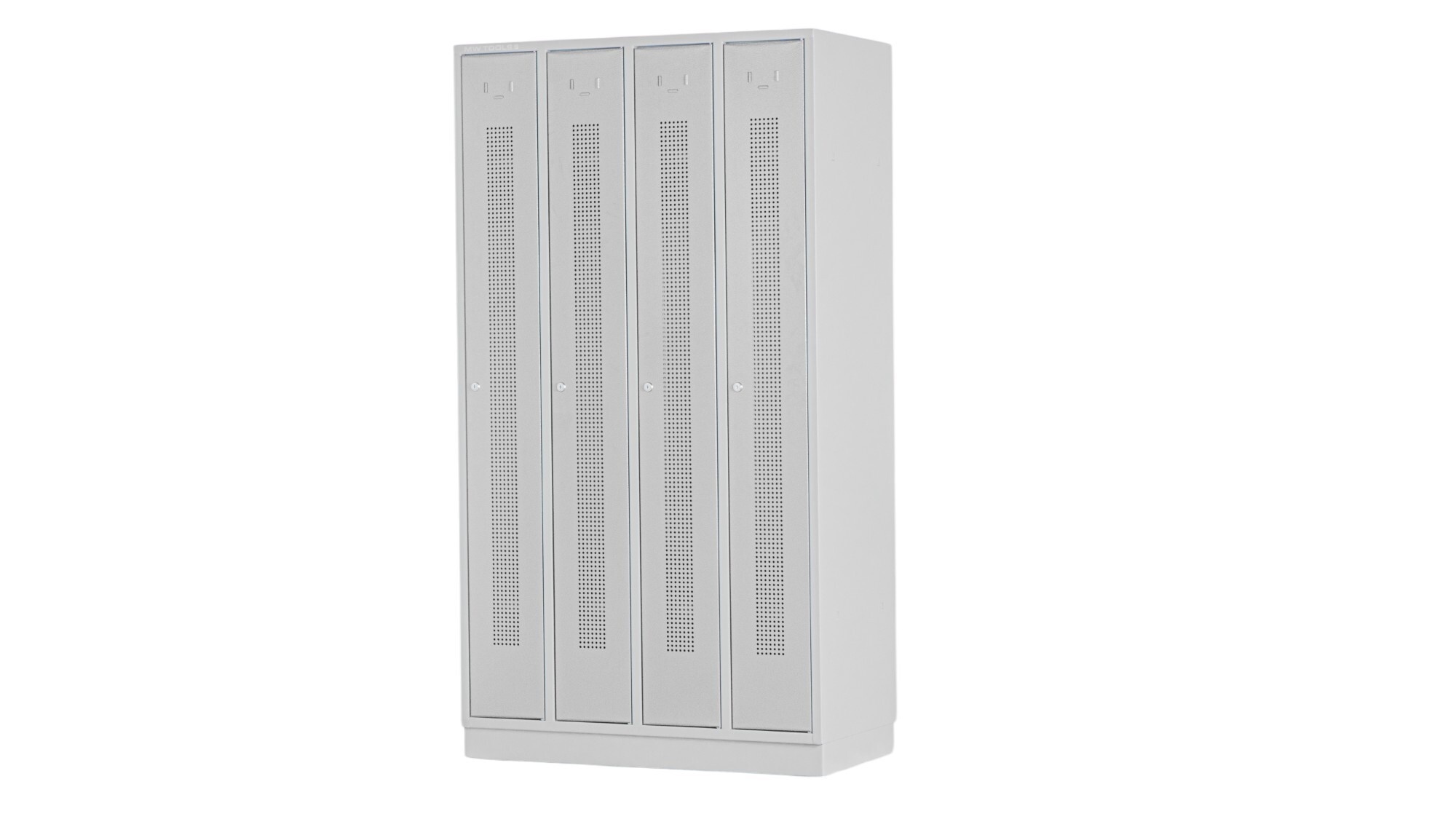 Metal Works 856001620 KL40G Wardrobe 4 perforated gray doors