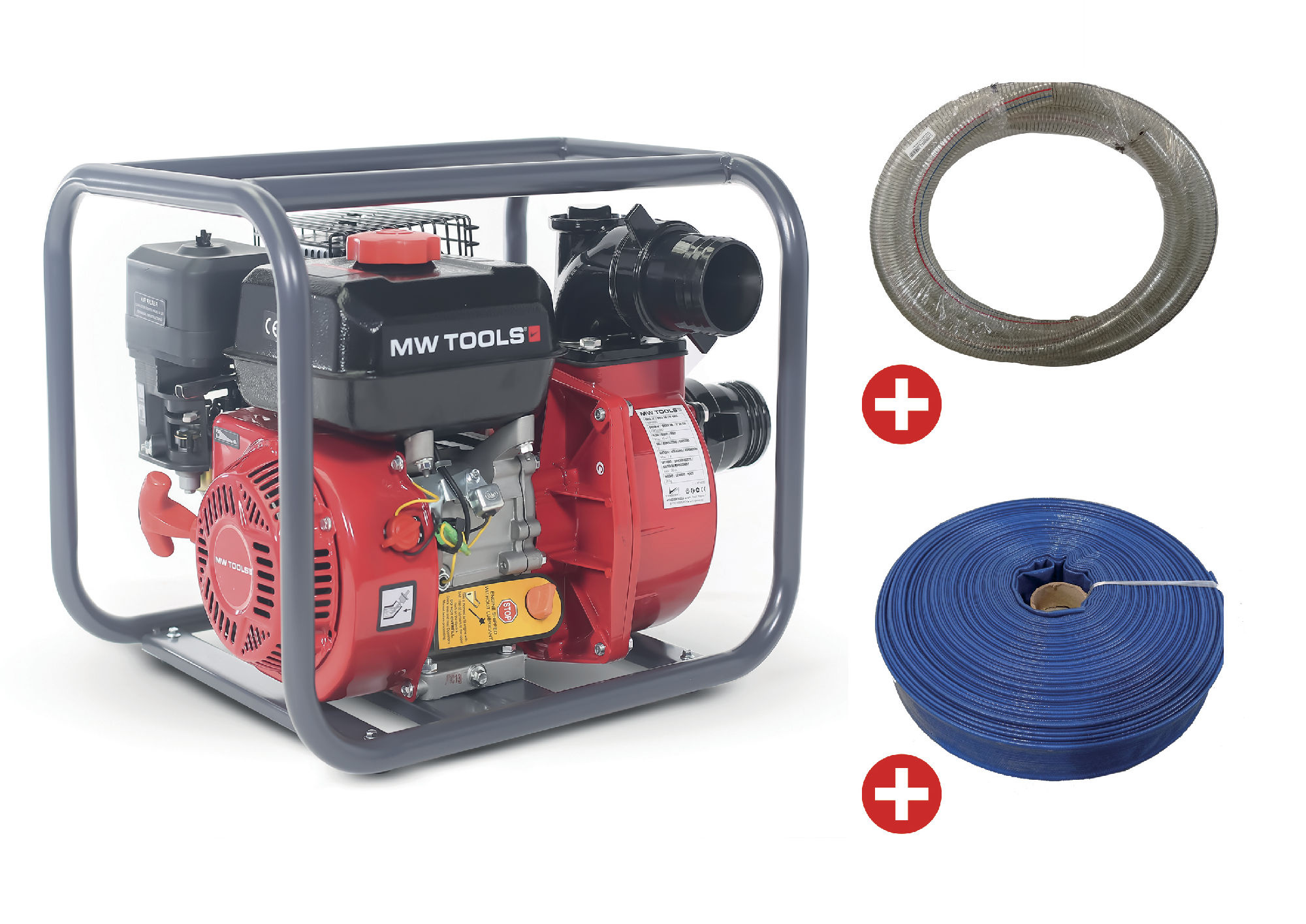 Metal Works 724562271 WP4800 Pack Water Pump 3. - 48,000 L/h - 7hp gasoline