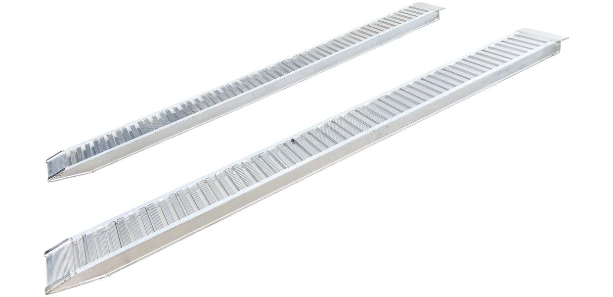 Metal Works 754751824 SOR3007 Fixed Aluminum Ramp Set, 2790 kg, 2950 x 300 mm
