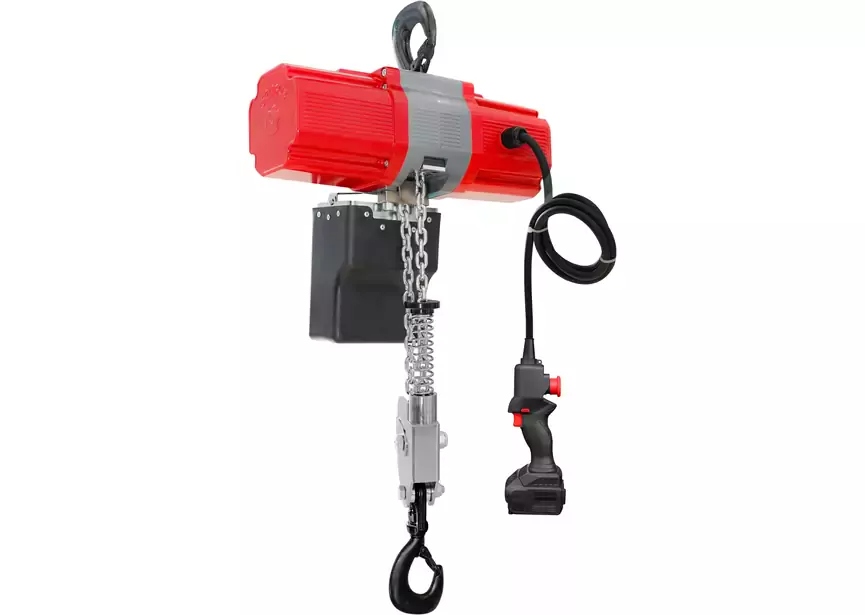Metal Works 758613171 KT1003B Battery chain hoist 990 kg, lifting height 3 m + 4 Ah battery wired operation MW Tools