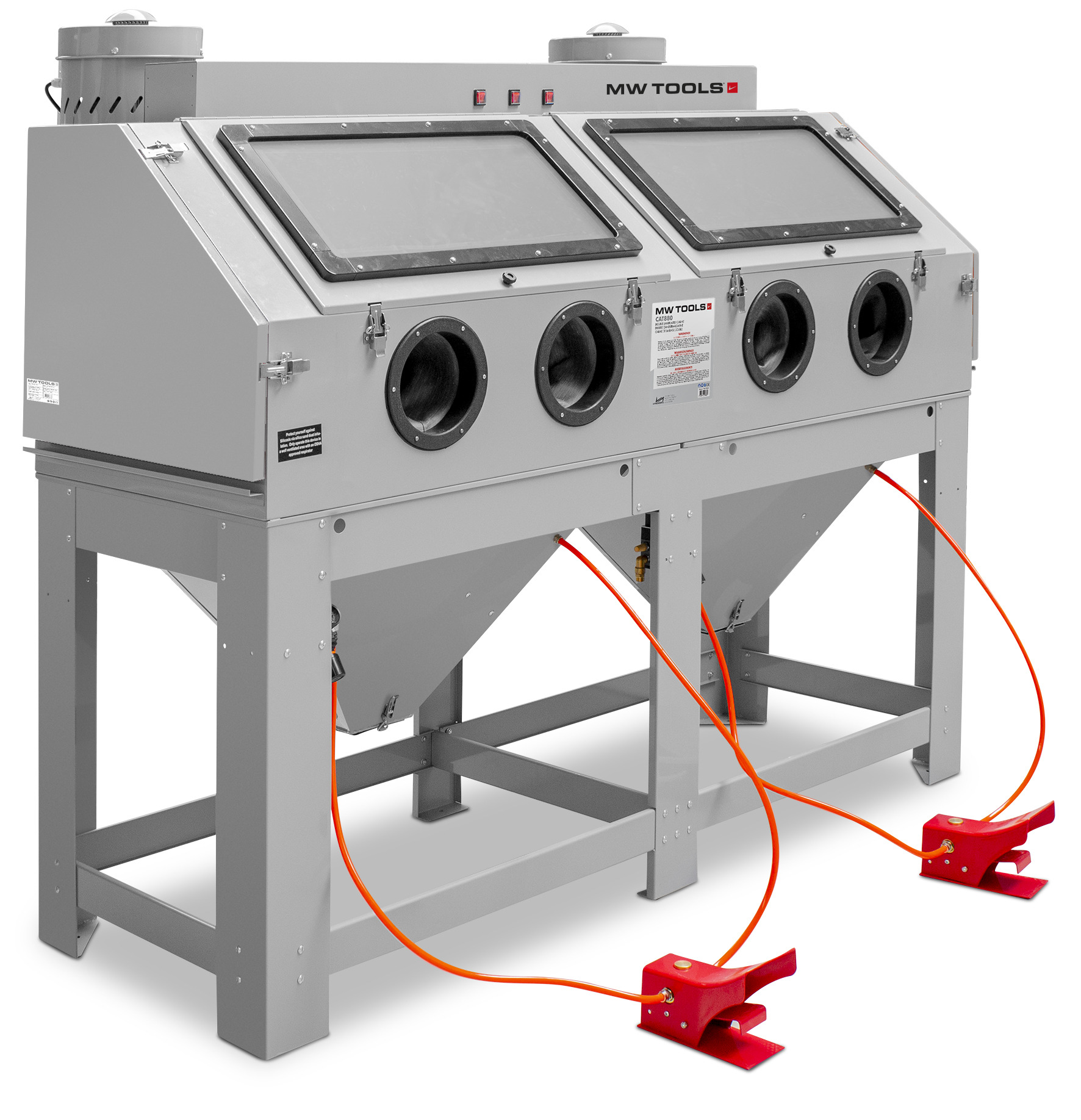 Metal Works 754751993 CAT880 sandblasting booth double workstation 880 L