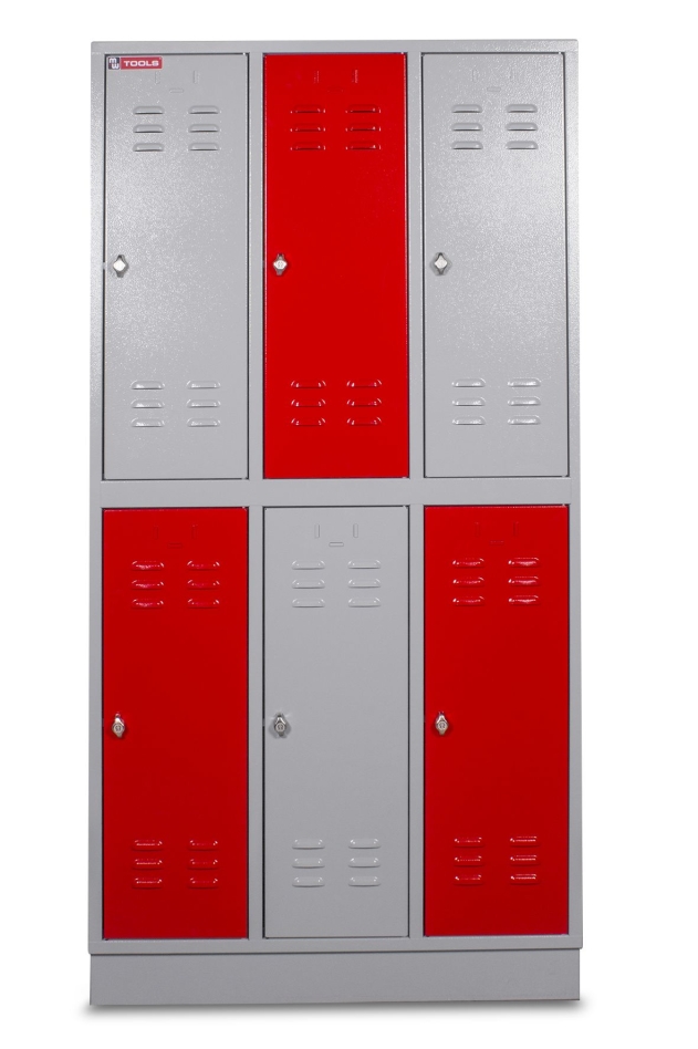 Metal Works 856001590 DEKLK32 Wardrobe 6 Doors 890x500x1800mm