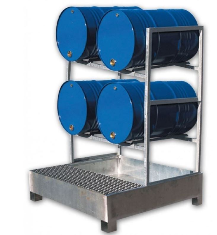 Metal Works 724576571 OPBHS4 Metal collection container for 4 upper drums of