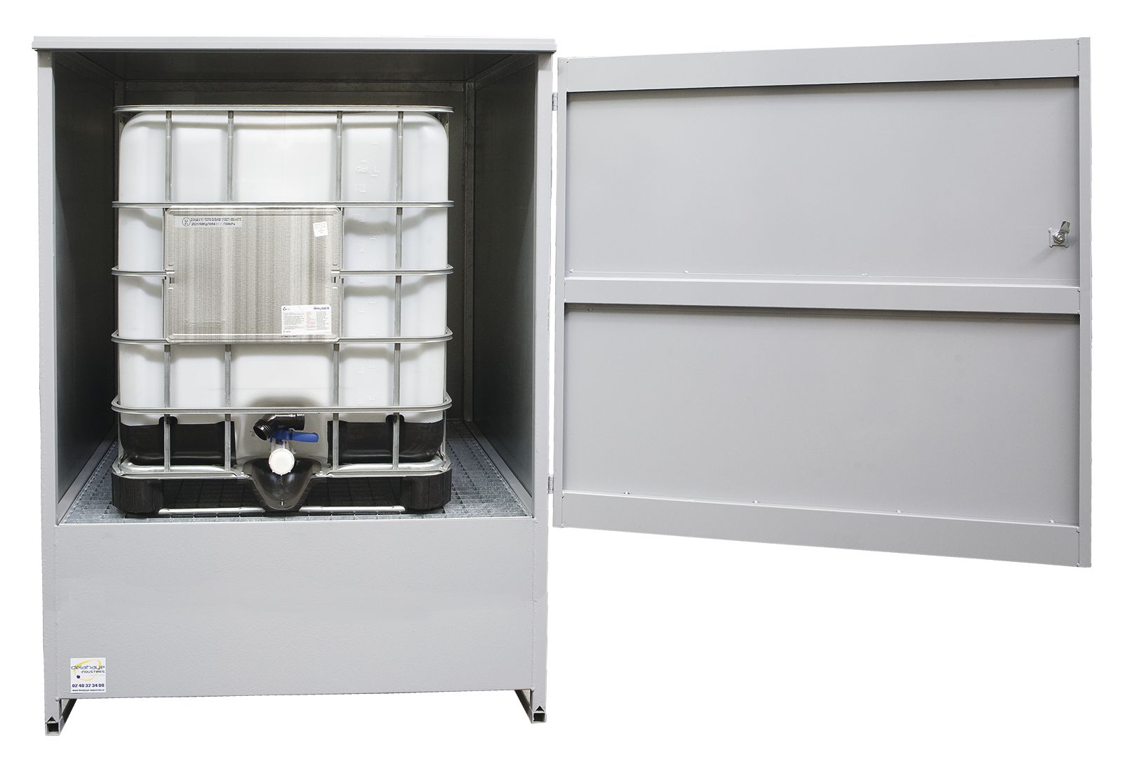 Metal Works 724576577 OQS12 Collection box closed 1 IBC drum