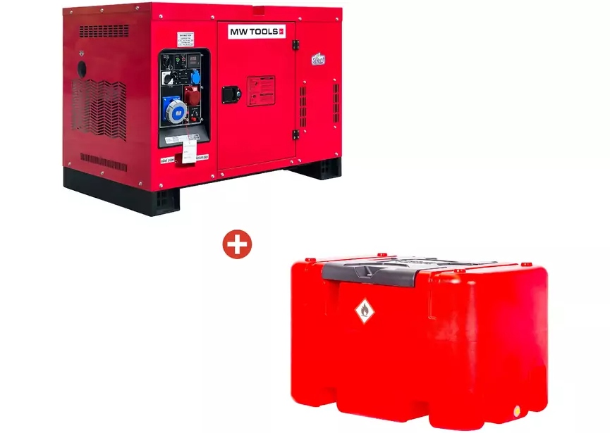 Metal Works DG150EPPACK1 DG150EP Diesel Generator 15 kW + Diesel Tank 12V