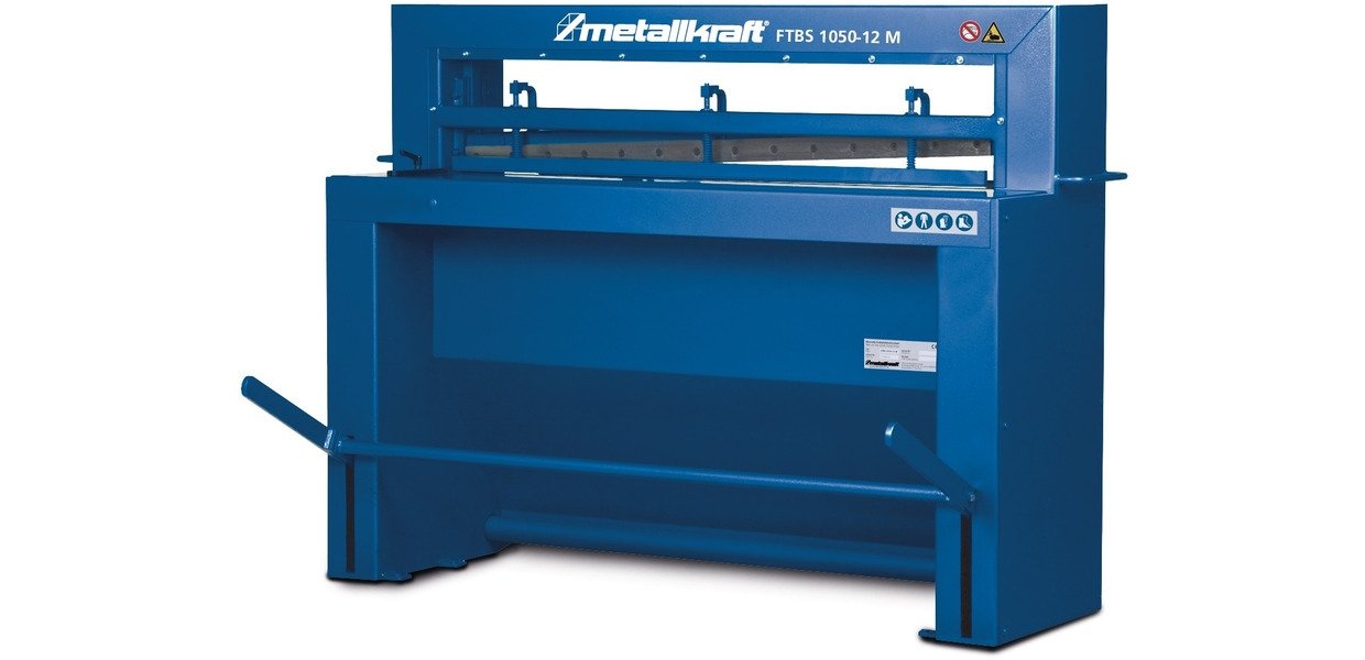 MetallKraft 713753012 FTBS1050-12M Manual foot-operated plate shears plate thicknesses up to 1.25 mm in steel