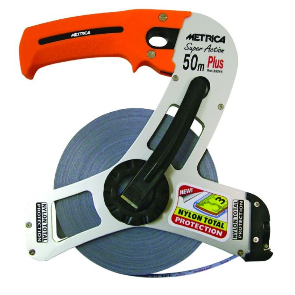 Metrica MT-39244V SUPER ACTION PLUS Surveyor 50m steel band CLASS II 