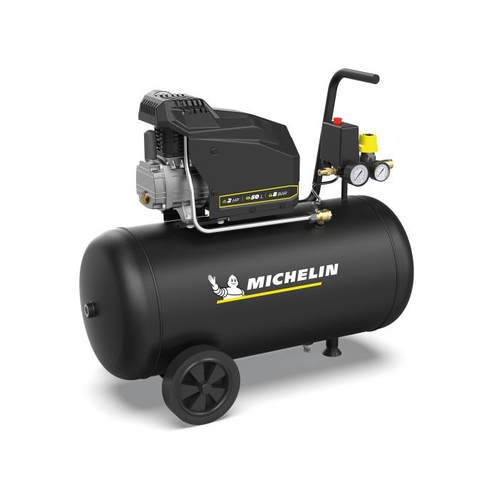 Michelin RHDC404MLL534 MX POP AIR 50-2 L Mobile Oil Lubricated Compressor 230V 2hp 8 bar 50L