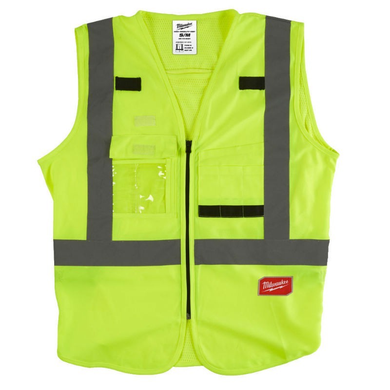 Milwaukee Accessories 4932471890 Hi-vis safety jacket class 2 yellow - L/XL -1 piece