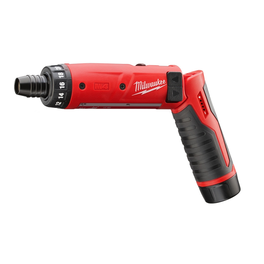 Milwaukee 4933440475 M4 D-202B/2 Cordless compact screwdriver 4 volts 2.0 AH