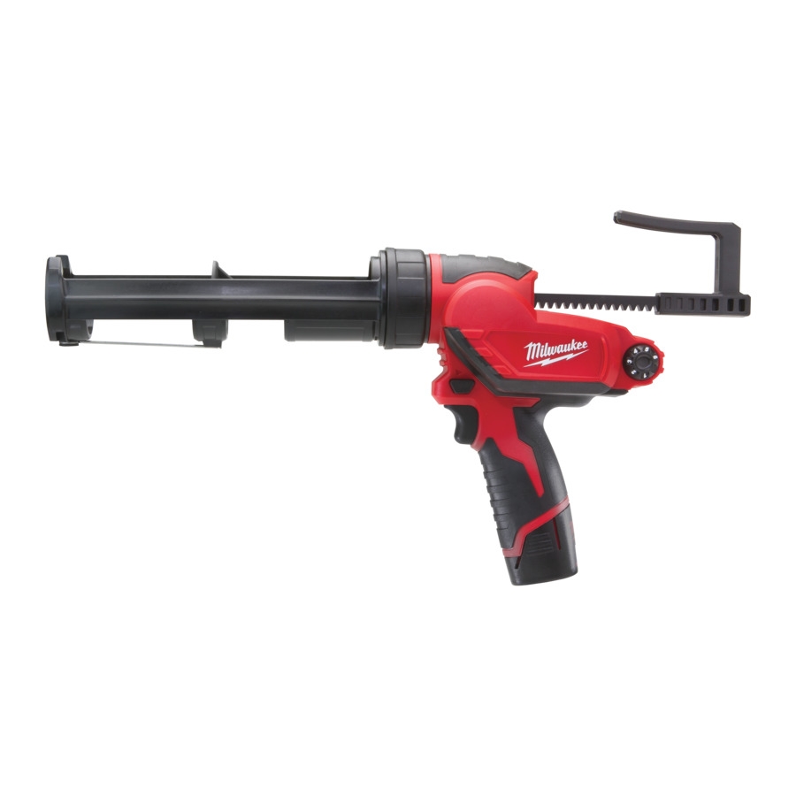 Milwaukee 4933441655 M12PCG/310C-201B Cordless caulking/glue gun 12V 2.0Ah