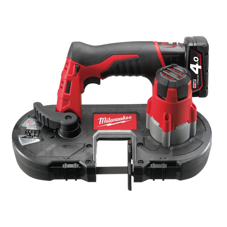 Milwaukee 4933441805 M12BS-402C Cordless bandsaw machine 12V 4.0Ah Redlithium-Ion