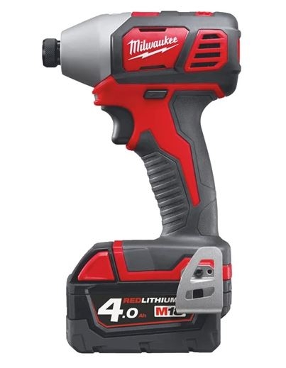 Milwaukee 4933443580 M18 BID-402C Fuel 1/4 "Hex Compact Impact Screwdriver 18V 4.0Ah Redli-ion