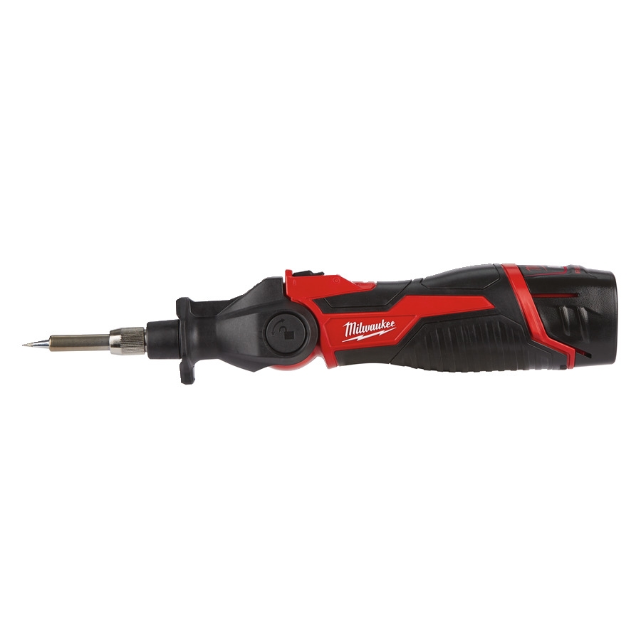 Milwaukee 4933459761 M12 SI-201C Battery Soldering Iron 12V 2.0Ah Li-Ion