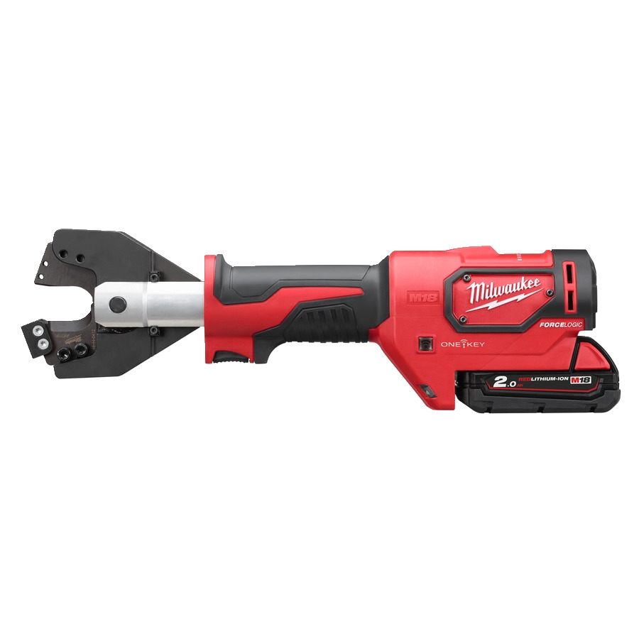 Milwaukee 4933464304 M18 ONEHCC-201C ACSR SET M18™ FORCE LOGIC™ hydraulic 35 mm cable cutter 18V 2.0Ah Li-Ion 4933464304