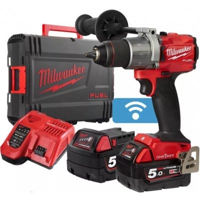 Milwaukee 4933464527 M18 ONEPD2-502X ONE-KEY Cordless Impact Drill 18V 5.0Ah Li-Ion