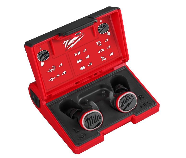 Milwaukee 4933478750 L4 RLEPB-301 Bluetooth In-ear headphones - hearing protection