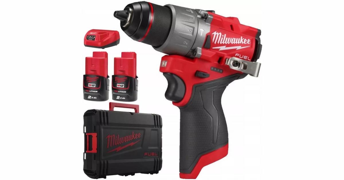 D. Milwaukee 4933479868 M12 FPD2-202X Accu compact impact drill 12V