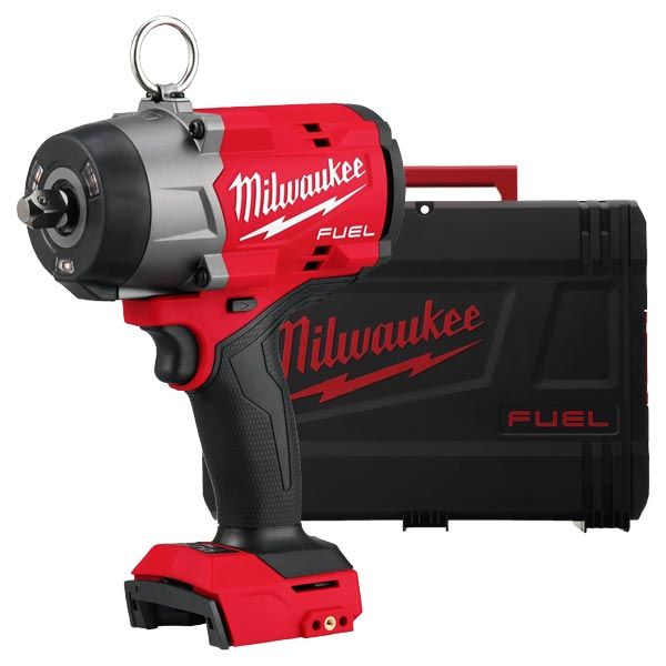 Milwaukee 4933492785 M18 FHIW2P12-0X 1/2" Fuel Accu Impact Wrench with Spring Lock Pin 18V excl. batteries and charger in HD Box