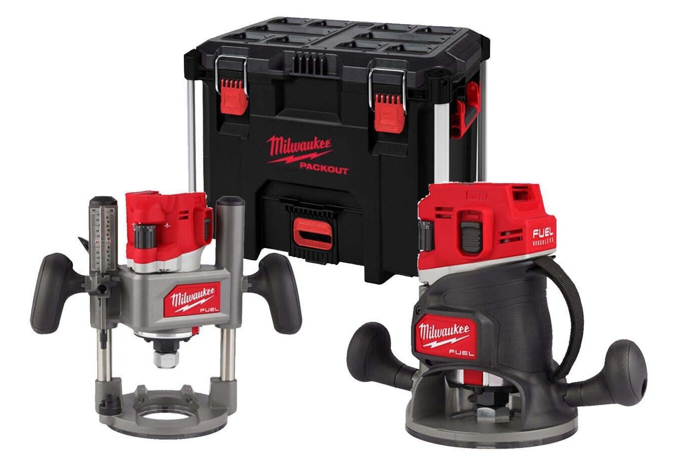 Milwaukee 4933493305 M18 FR12KIT-0P Router Set 18V excl. batteries and charger in Packout XL Toolbox