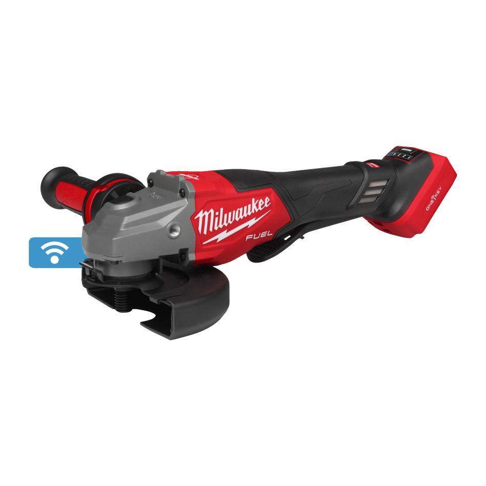 Milwaukee 4933493419 M18 FHSAGO125VXPDB2-0X FUEL™ 125 mm angle grinder with brake, variable speed and ONE-KEY™ 18 V excl. Battery and charger in HD-Box
