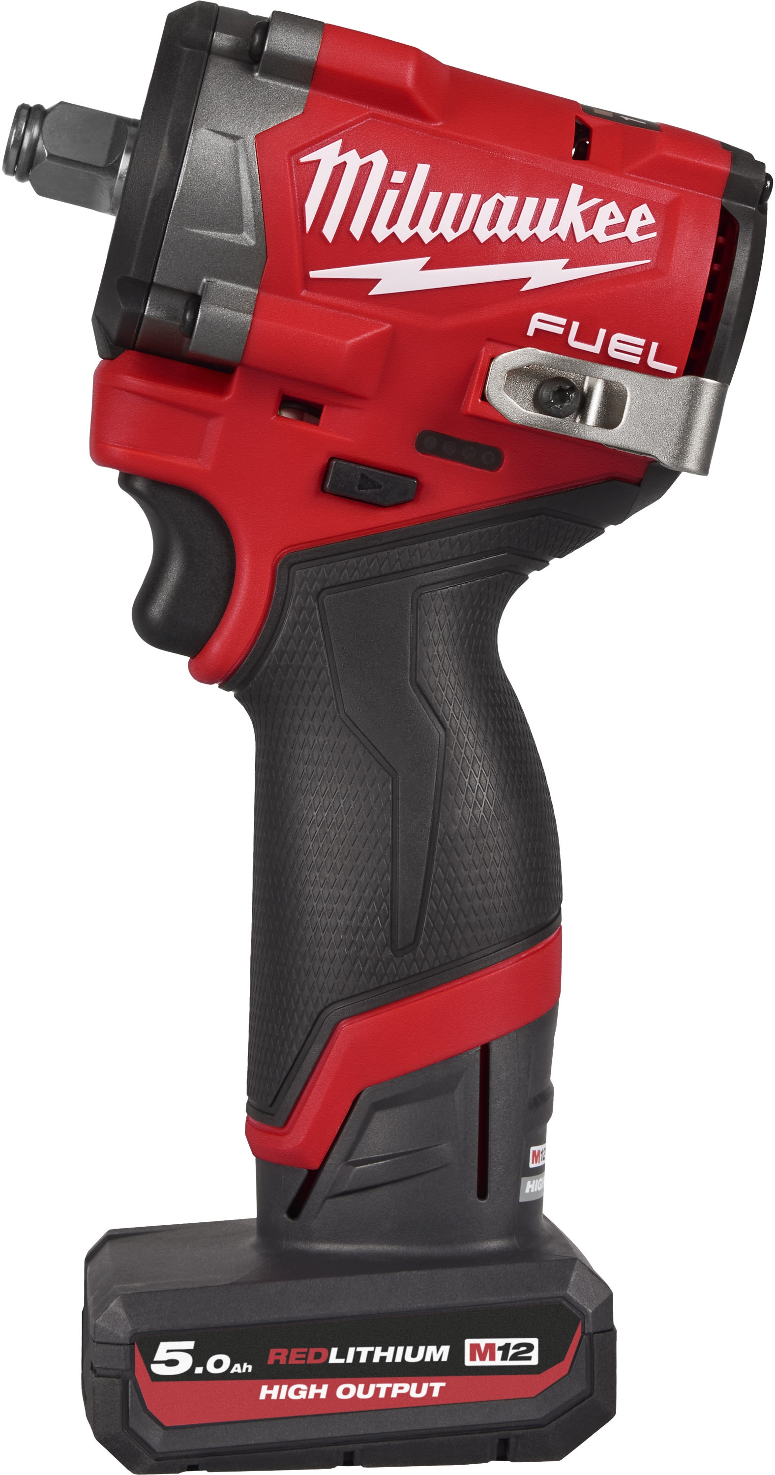 Milwaukee 4933493455 M12 FCIWF12G3-502X 1/2" Impact Wrench 12 Volt 5.0 Ah