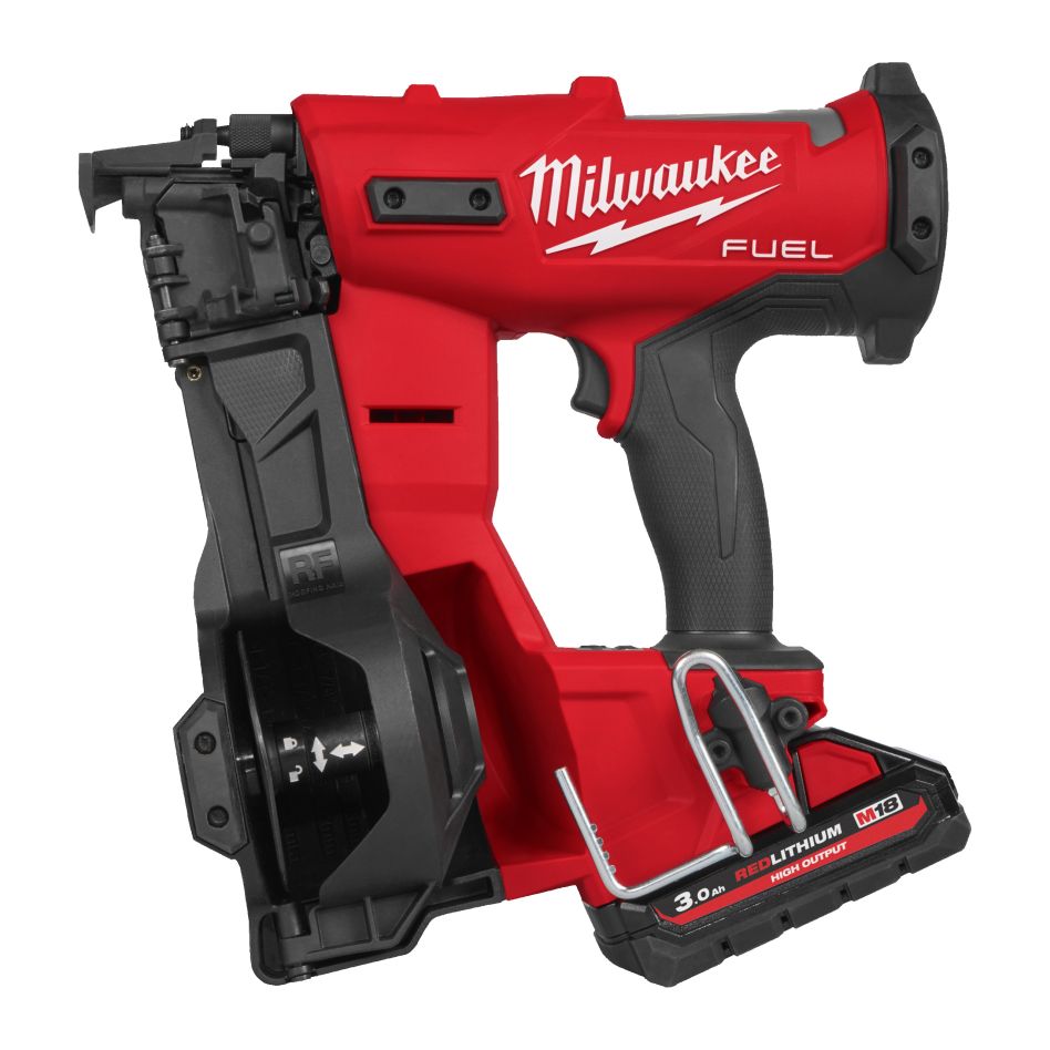 Milwaukee 4933498169 M18 FRCN45-302X FUEL™ drum nailer 18 V 2x 3.0 Ah in HD Box