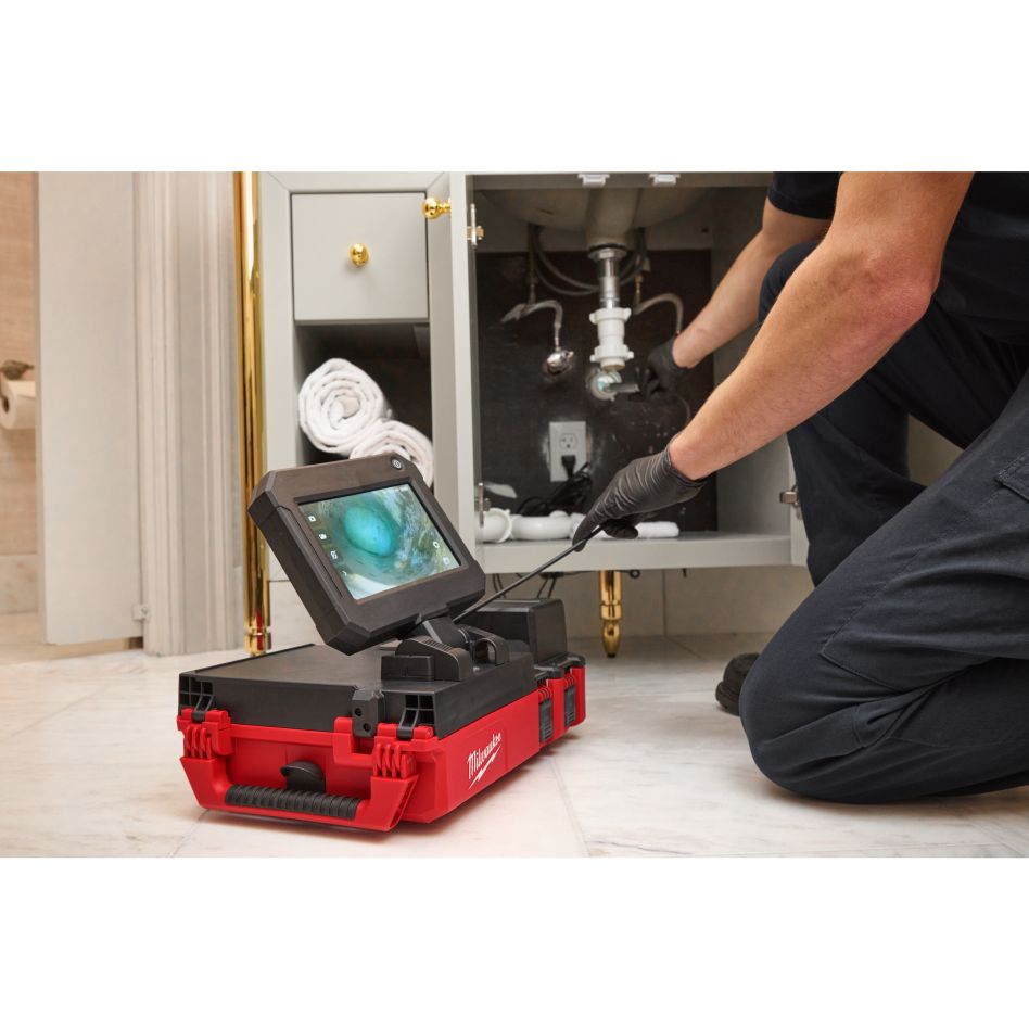 Milwaukee 4933498371 M12 PACKOUT cordless sewer inspection camera
