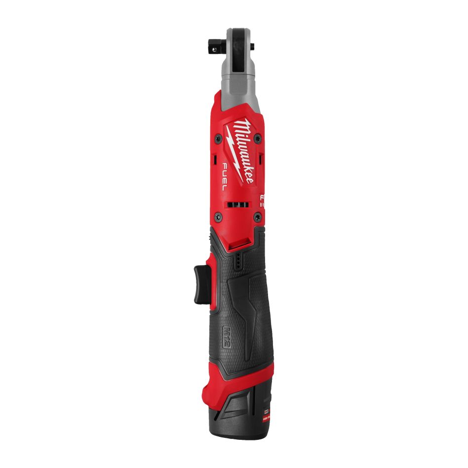 Milwaukee 4933498937 M12 FUEL 3/8" Accu Ratchet Wrench Gen 2 2x 12V 2.5Ah batteries and charger in bag