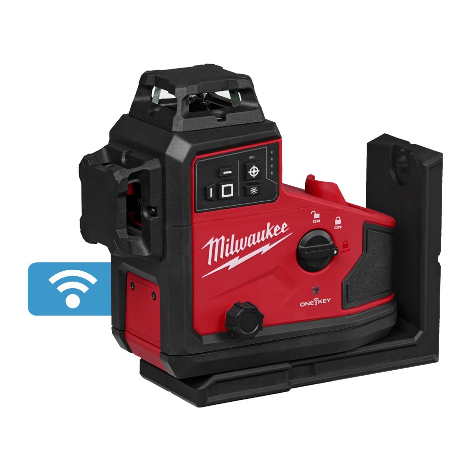 Milwaukee 4933499001 M12 A3PLO-0C Accu cross line laser green 3x 360° laser circles excl. battery and charger in case