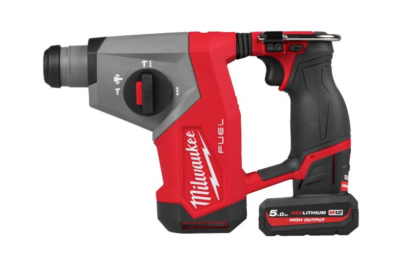 Milwaukee 4933499185 M12 FHAC16-502X Accu Compact Combi Hammer 12V 5.0Ah Li-Ion in HD Box